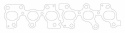 Toyota 2JZGTE 93-UP 2 PC. .030\'\' MLS Grenrörspackning