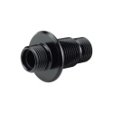 AC -8 Bulkhead Slangadapter & Låsmutter - Svart  T7 Design