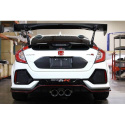 Honda Civic Type R 2017+ Registreringsplåt Garnering Kolfiber APR Performance