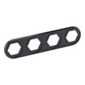Bulkhead Plåtkit - Inline 4, Bakplatta & O-ringar - Svart  T7 Design