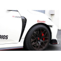 Honda Civic Type R 2017+ Luftutsläpp Kolfiber Framskärmar APR Performance