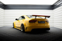 Audi A5 Coupe 8T 2007-2011 Kolfibervinge med Smal Infästning och LED-Ljus Maxton Design