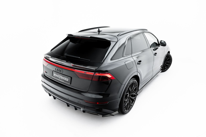 Audi SQ8 / Q8 S-Line Mk1 Facelift 2023+ Kolfiber Vinge Övre Maxton Design i gruppen Välj bilmodell / Audi / Q8 - SQ8 - RS Q8 2018+ hos DDESIGN Scandinavia AB (CF-AU-Q8-1F-SLINE-H1-245P)
