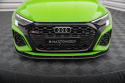 Audi RS3 Sedan / Sportback 8Y 2020+ Kolfiber Frontläpp / Frontsplitter Maxton Design
