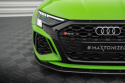 Audi RS3 Sedan / Sportback 8Y 2020+ Kolfiber Frontläpp / Frontsplitter Maxton Design