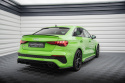 Audi RS3 Sedan 8Y 2020+ Kolfiber Bakre Sidoextensions Maxton Design
