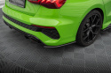 Audi RS3 Sedan 8Y 2020+ Kolfiber Bakre Sidoextensions Maxton Design