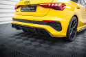 Audi RS3 Sportback 8Y 2020+ Kolfiber Bakre Sidoextensions Maxton Design