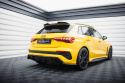 Audi RS3 Sportback 8Y 2020+ Kolfiber Bakre Sidoextensions Maxton Design