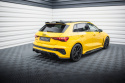 Audi RS3 Sportback 8Y 2020+ Kolfiber Bakre Sidoextensions Maxton Design