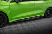 Audi RS3 Sedan 8Y 2020+ Kolfiber Komplett Splitterkit Maxton Design