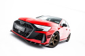 Audi RS3 Sedan 8Y Facelift 2024+ Kolfiber Frontläpp /Frontsplitter Maxton Design
