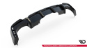Audi RS6 C8 2019-2023 Kolfiber Bakre Diffuser (För bilar med dragkrok) Maxton Design