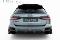 Audi RS6 C8 2019-2023 Kolfiber Bakre Diffuser(Passar ej Dragkrok) Maxton Design