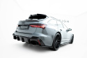 Audi RS6 C8 2019-2023 Kolfiber Bakre Sidoextensions Maxton Design
