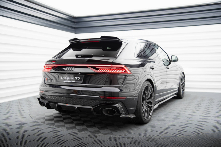 Audi RSQ8 Mk1 2019- Kolfiber Bakre Sidoextensions Maxton Design i gruppen Välj bilmodell / Audi / Q8 - SQ8 - RS Q8 2018+ hos DDESIGN Scandinavia AB (CF-AU-RSQ8-1-RSD1-245-P)
