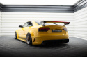 Audi A5 Coupe 8T 2007-2011 Kolfibervinge med Bred Infästning och LED-Ljus Maxton Design