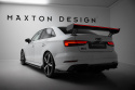 Audi A3 / A3 S-Line / S3 / RS3 Sedan 8V / 8V Facelift 2013-2016 Kolfibervinge med Bred Infästning och LED-Ljus Maxton Design