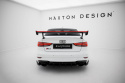 Audi A3 / A3 S-Line / S3 / RS3 Sedan 8V / 8V Facelift 2013-2016 Kolfibervinge med Bred Infästning och LED-Ljus Maxton Design