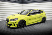 BMW 1 F40 M-Pack/ M135I 2019+ Kolfiber Sidokjolar / Sidoextensions Maxton Design