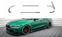 BMW M3 Sedan G80 2021+ Kolfiber Komplett Splitterkit Maxton Design