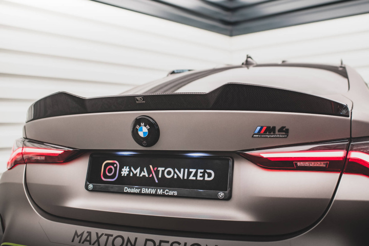 BMW M4 G82 2021+ Kolfiber Vingextension V.1 Maxton Design i gruppen Välj bilmodell / BMW / 3-serie-4-serie (G20-G26) 19+ / Styling hos DDESIGN Scandinavia AB (CF-BM-4-G82-M-H1-245-P)