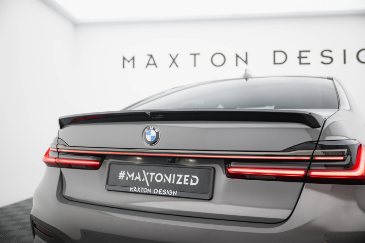 BMW 7 M-Sport G11 LCI / Facelift 2019-2022 Kolfibervinge / Vingextension Spoiler Maxton Design i gruppen Välj bilmodell / BMW / 7-Serie (G11-G12) 15+ hos DDESIGN Scandinavia AB (CF-BM-7-11F-MPACK-H1-245P)