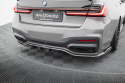 BMW 7 M-Pack G11 / G12 Facelift 2019-2022 Kolfiber Bakre Splitter Maxton Design