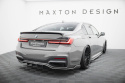 BMW 7 M-Pack G11 / G12 Facelift 2019-2022 Kolfiber Bakre Splitter Maxton Design