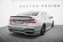 BMW 7 M-Sport G11 LCI / Facelift 2019-2022 Kolfiber Diffuser V.1 Maxton Design