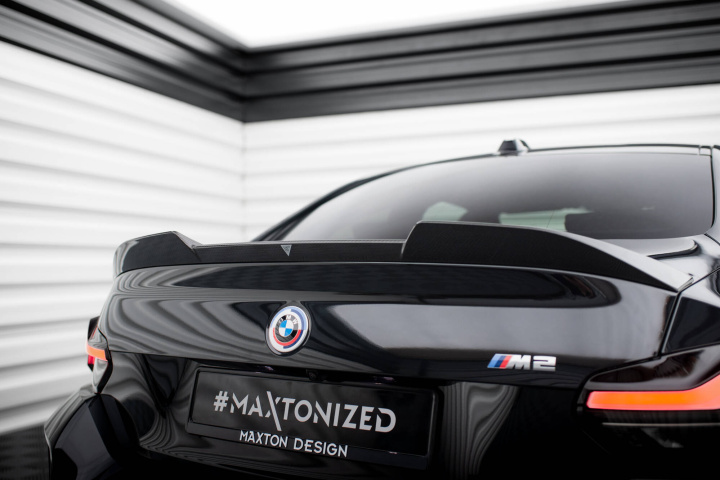 BMW M2 G87 2023+ Kolfibervinge / Vingextension Spoiler Maxton Design i gruppen Välj bilmodell / BMW / M2 2-Serie (G87) 2023+ hos DDESIGN Scandinavia AB (CF-BM-M2-G87-H1-245-P)