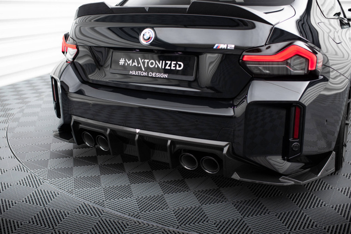 BMW M2 G87 2023+ Kolfiber Diffuser V.1 Maxton Design i gruppen Välj bilmodell / BMW / M2 2-Serie (G87) 2023+ hos DDESIGN Scandinavia AB (CF-BM-M2-G87-RS1-245-P)