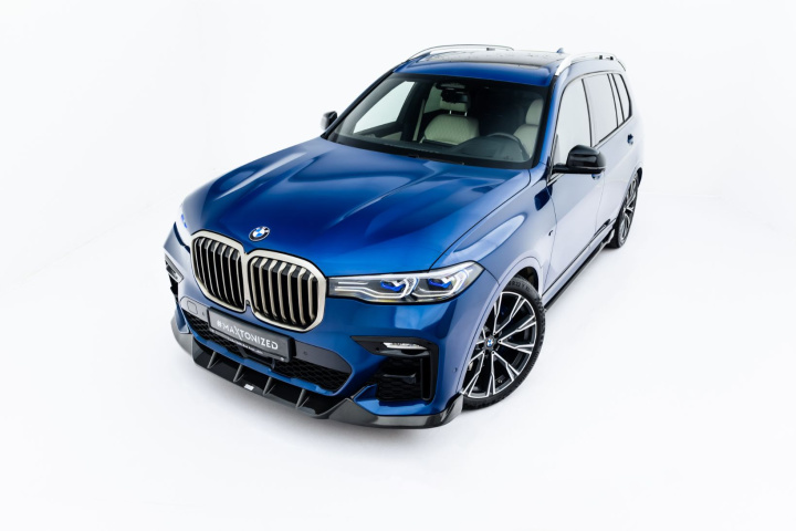 BMW X7 M-Pack G07 2018-2022 Kolfiber Frontläpp /Frontsplitter Maxton Design i gruppen Välj bilmodell / BMW / X7 (G07) 18+ hos DDESIGN Scandinavia AB (CF-BM-X7-07-MPACK-FD1245P)