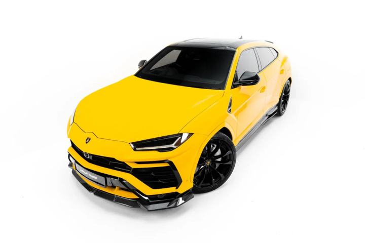 Lamborghini Urus Mk 1 Kolfiber Frontläpp / Frontsplitter Maxton Design i gruppen Välj bilmodell / Lamborghini / Urus 2018+ hos DDESIGN Scandinavia AB (CF-LA-UR-1-FD1FD1R245P)