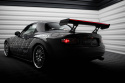 Mazda MX5 Hardtop NC 2005-2009 Kolfibervinge Spoiler med LED-Ljus Maxton Design