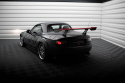 Mazda MX5 Hardtop NC 2005-2009 Kolfibervinge Spoiler med LED-Ljus Maxton Design