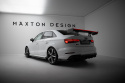 Audi A3 / A3 S-Line / S3 / RS3 Sedan 8V / 8V Facelift 2013-2016 Kolfibervinge med Smal Infästning och LED-Ljus Maxton Design