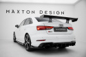 Audi A3 / A3 S-Line / S3 / RS3 Sedan 8V / 8V Facelift 2013-2016 Kolfibervinge med Smal Infästning Maxton Design