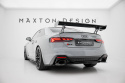 Audi A5 / A5 S-Line / S5 / RS5 Coupe F5 / F5 Facelift 2017-2019 Kolfibervinge V.1 med Bred Infästning Maxton Design