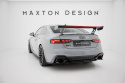 Audi A5 / A5 S-Line / S5 / RS5 Coupe F5 / F5 Facelift 2017-2019 Kolfibervinge V.1 med Bred Infästning och LED-Ljus Maxton Design