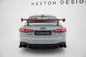 Audi A5 / A5 S-Line / S5 / RS5 Coupe F5 / F5 Facelift 2017-2019 Kolfibervinge V.2 med Bred Infästning och LED-Ljus Maxton Design