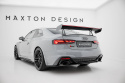 Audi A5 / A5 S-Line / S5 / RS5 Coupe F5 / F5 Facelift 2017-2019 Kolfibervinge med Swan Neck-Infästning och LED-Ljus Maxton Design