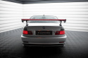BMW 3-Serie Coupé E46 1998-2005 Kolfibervinge Spoiler med LED-Ljus Bred Infästning Maxton Design