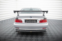 BMW 3-Serie Coupé E46 1998-2005 Kolfibervinge Bred Infästning Spoiler Maxton Design