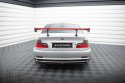 BMW 3-Serie Coupé E46 1998-2005 Kolfibervinge Spoiler med LED-Ljus Smal Infästning Maxton Design