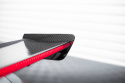 BMW 3-Serie Ink M-Sport G20 2018+ / M3 G80 2021+ Kolfibervinge Spoiler med LED-Ljus Smal Infästning Maxton Design