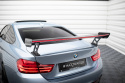 BMW 4 F32 / 4 F32 M-Sport Coupe 2013-2020 Kolfibervinge med Bred Infästning och LED-Ljus Maxton Design