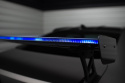 BMW 4-Serie G22 M-Sport 2020+ / M4 G82 2021+ Kolfibervinge Spoiler med LED-Ljus Bred Infästning Maxton Design