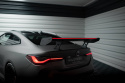BMW M4 G82 / G82 Facelift / M440i / 4 M-Sport G22 / G22 Facelift 2020-2024 Kolfibervinge med Smal Infästning och LED-Ljus Maxton Design