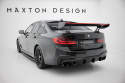 BMW 5 / M5 Sedan G30 / F90 2017-2020 Kolfibervinge med Smal Infästning och LED-Ljus Maxton Design